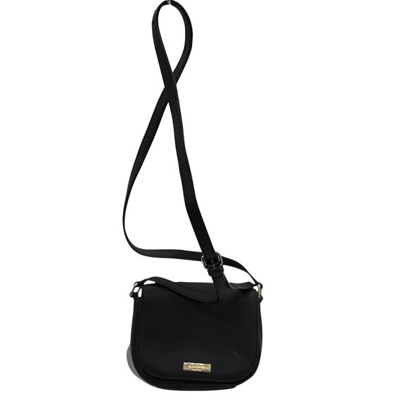 Retail $299 Kate Spade New York Black Saffiano Leather*Crossbody*Beautiful bag - Picture 1 of 12